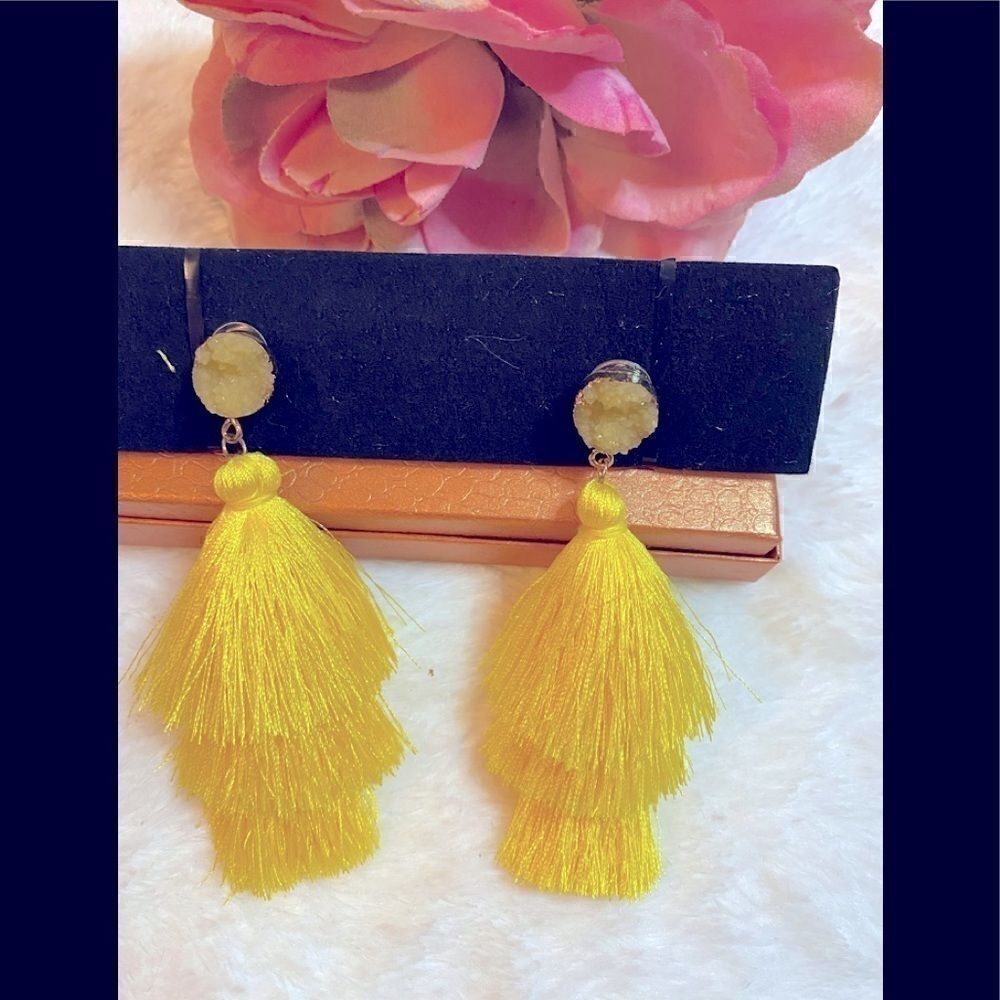 Fashion Bohemian finge multilayer Drop Earrings